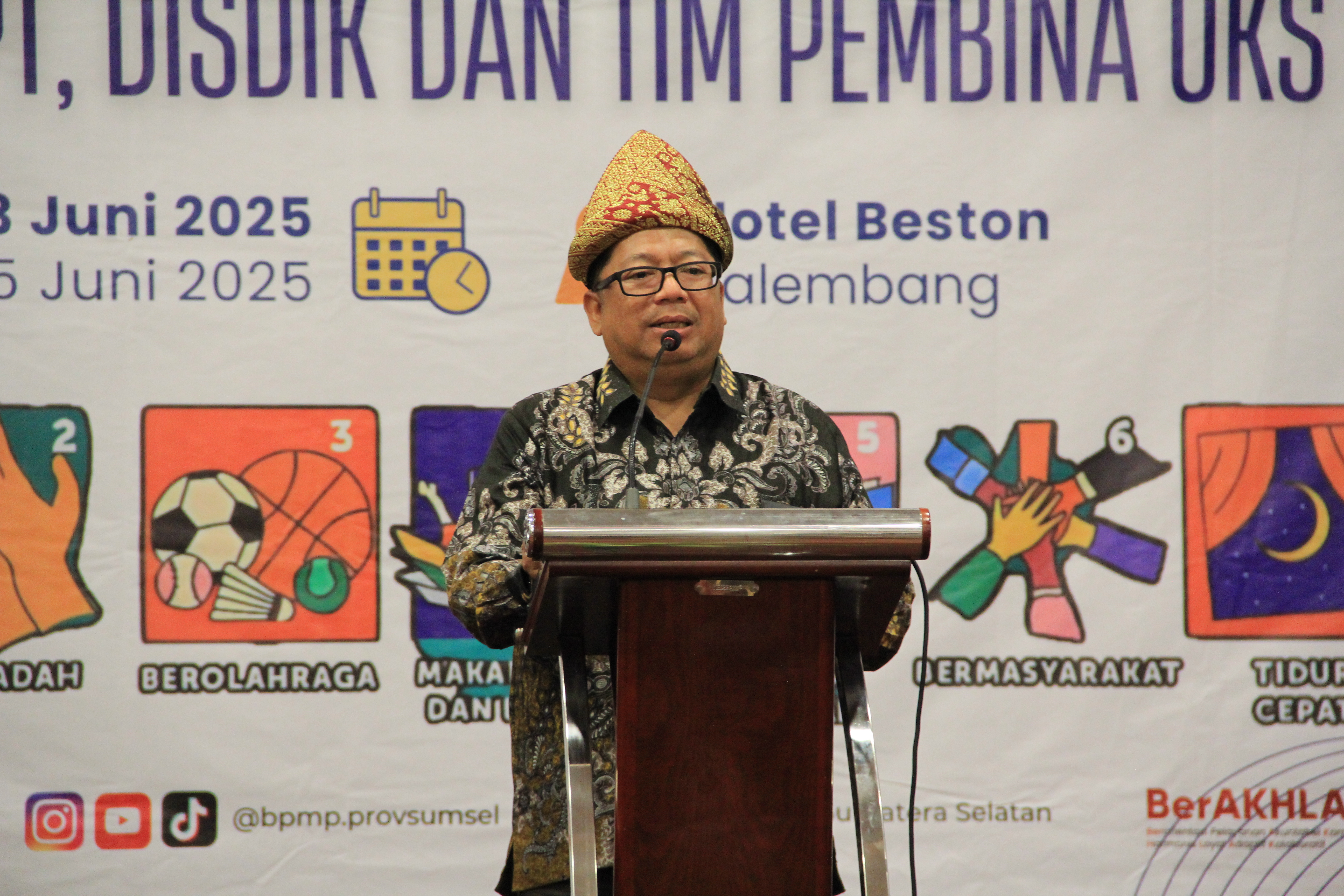 Staf Ahli Menteri Bidang Teknologi Pendidikan Dorong Literasi Digital dalam Advokasi G7 KAIH di Palembang