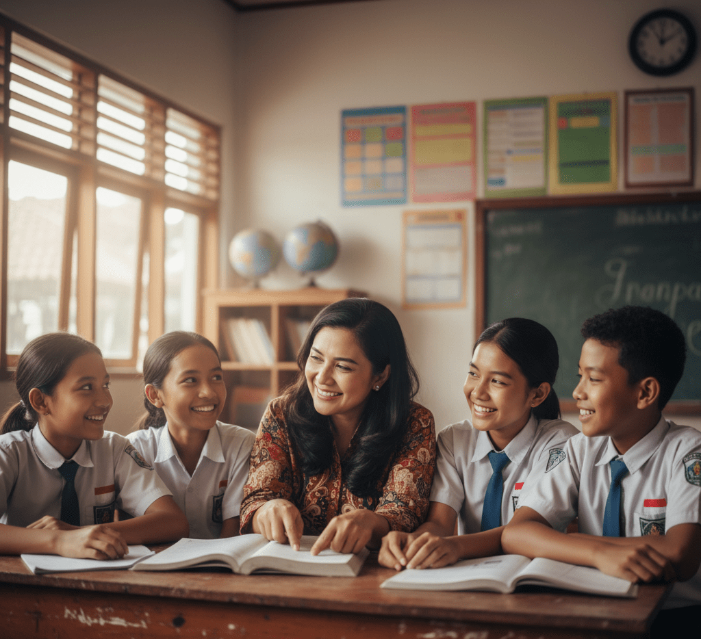 Murid Sehat Mental, Guru Sejahtera Psikologis, dan Sekolah Nyaman&nbsp;Menyenangkan